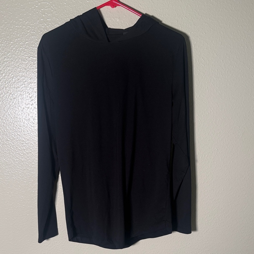 Black Long Sleeve Hoodie